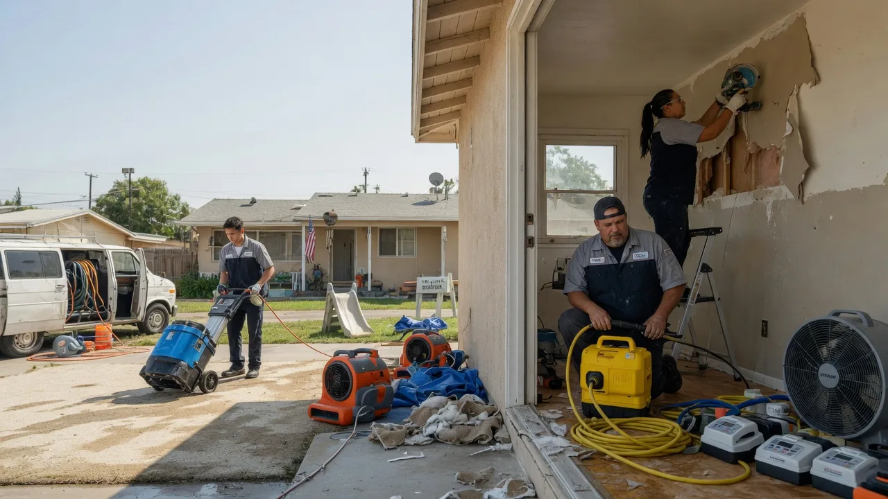 Water Damage Restoration in Hallettsville, TX near me